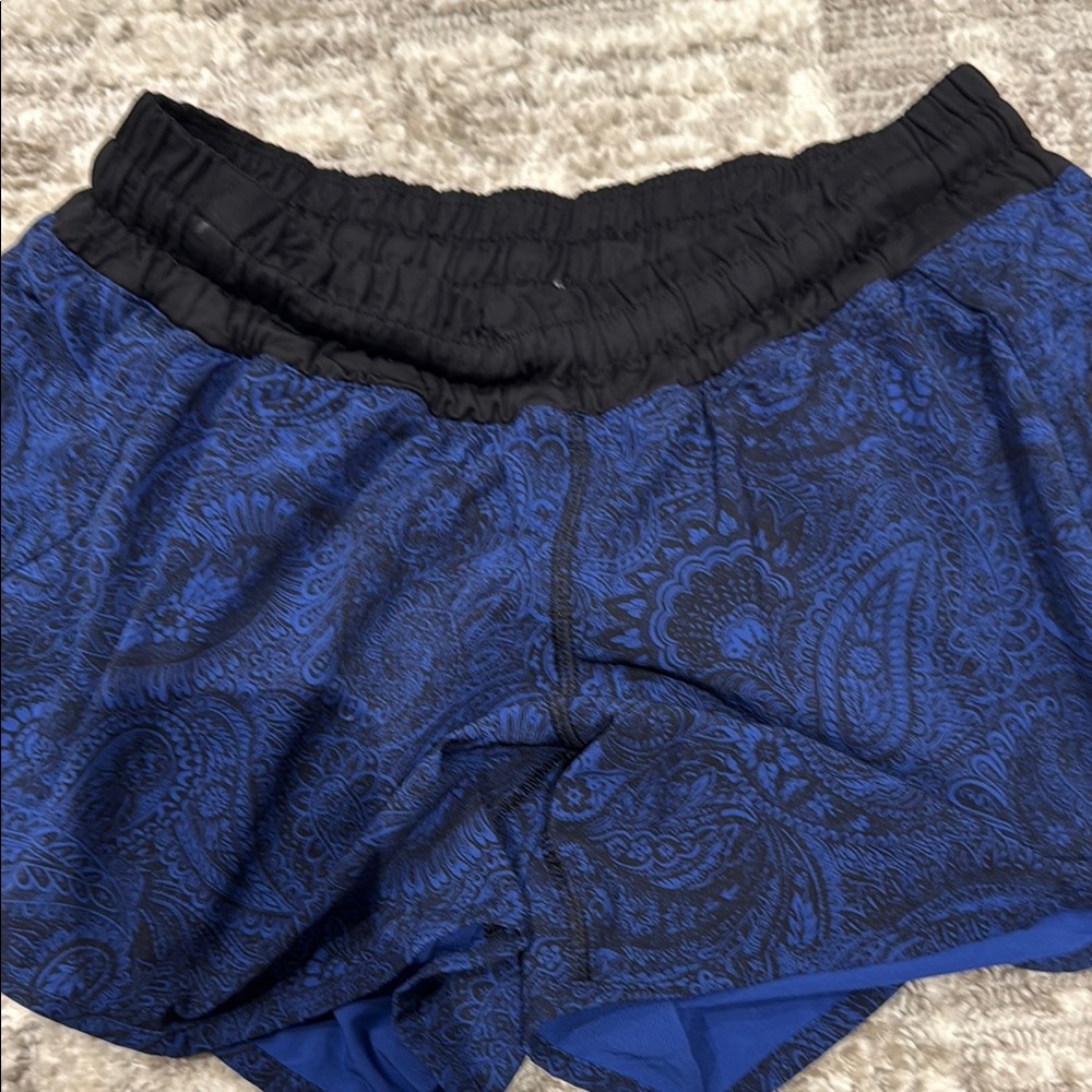 Blue Paisley Women's Shorts